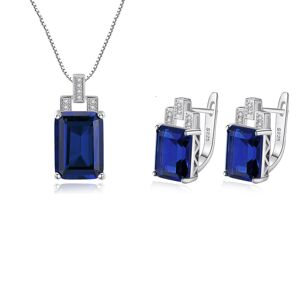 Linda's Jewelry Zvýhodnená sada šperkov Navy Blue Ag 925/1000 IS096