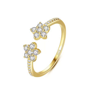 Linda's Jewelry Strieborný prsteň Lúčne Kvety Ag 925/1000 IPR137-UNI Veľkosť: Univerzálna