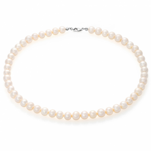 SOFIA perlový náhrdelník PPNHWHFPS9,5-10