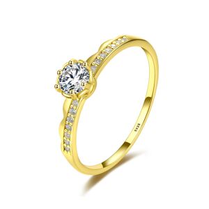 Linda's Jewelry Strieborný prsteň Bella Ciao Ag 925/1000 IPR096-9 Veľkosť: 52