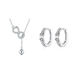 Linda's Jewelry Zvýhodnená sada šperkov Infinite Nekonečno Ag 925/1000 IS037